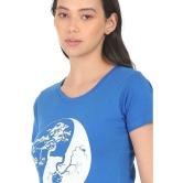 Sugr - Cotton Blend Regular Blue Women's T-Shirt ( Pack of 1 ) - None