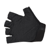 Auto Hub Half Fingers Nylon Riding Gloves ( Pair of 1 ) - Free Size