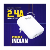 Bell - USB 2.4A Travel Charger - White