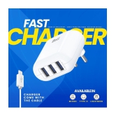 Bell - USB 3.4A Travel Charger - White