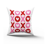 HOMETALES - Multicolor Polyester Gifting Printed Cushion