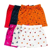 Diaz Pack of 6 Cotton Bloomers For Girls ( Multicolor ) - None