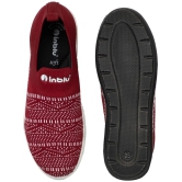 Inblu - Maroon Womens Slip On - None