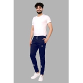 Anand Navy Blue Lycra Mens Joggers ( Pack of 1 ) - None