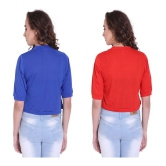 Affair Cotton Shrugs - Multi Color Pack of 2 - XL