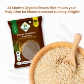 24 Mantra Sona Masuri Brown Rice, 1 Kg