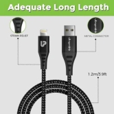 ULTRAPROLINK UL1068BLK-0120 USB CABLE (Color - Black) by ZALANI COLLECTION NX