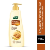 Joy Honey & Almonds Advanced Nourishing Body Lotion WIth Natural Sunscreen 750ml, (Pack of 1)