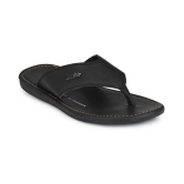 Leeport Black Flip Flops - 8