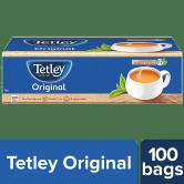 Tetley Black Tea - Original, Classic Assam Blend, Staple-Free, Environment Friendly Bags, 200 Gram (100 Bags X 1.7 Gram Each)