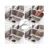 Stainless Steel Drain Cleaner 90cm Kitchen Bath Rod Hair Drain Pipe Cleaning Spring Stick