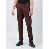 IVOC Slim Flat Mens Cargos - Brown ( Pack of 1 ) - None