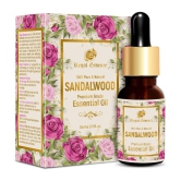 Regal Essence Sandalwood Essential Oil for Skin & Face, Best Therapeutic Grade for Aromatherapy - 15ml (Pack of 2)