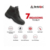 Action Sports Shoes For Men Black Mens Sports Running Shoes - None