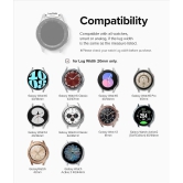 Samsung Galaxy Watch 6 / 6C/5 Pro/ 5 / 4 / 4C/ Watch Lug 20mm Rubber One Bold | Watch Band - Gray Sand