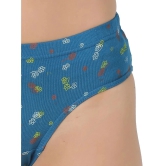 Dollar Multi Color Womens Panty Cotton Printed Womens Hipster ( Pack of 3 ) - None