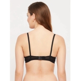 Clovia - Black Cotton Blend Lightly Padded Womens T-Shirt Bra ( Pack of 1 ) - None