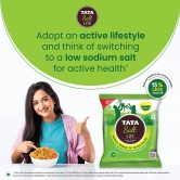 Tata Salt Lite, 15% Low Sodium Salt, Reduce Sodium For Active Health, Lite Namak, 1Kg Pouch