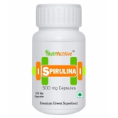 NutrActive Spirulina 500mg Capsules 120 no.s Vitamins Capsule