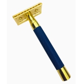 Romer-7 BlueGold double edge safety Razor + SS Blade Safety Razor Double Edge 1