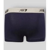 Solo - Navy Blue Lycra Mens Trunks ( Pack of 1 ) - 105