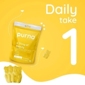 Purna Gummies Vitamin C Lemon Gummies for Adults & Kids, Immunity Booster