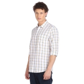 Ruggers - 100 Percent Cotton Regular Fit White Mens Casual Shirt ( Pack of 1 ) - None