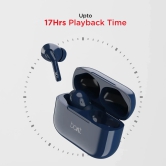 boAt Airdopes 163 | Wireless Earbuds with Massive Playback of upto 17 Hour, IPX5 Water & Sweat Resistance, IWP Technology, Type C Interface Cool Sapphire