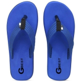 GBest - Blue Men's Thong Flip Flop - None