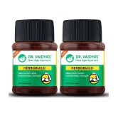 Dr. Vaidyas Herbobuild Capsules | Ayurvedic Muscle & Mass Gainer (30 Capsules Each) Pack of 2