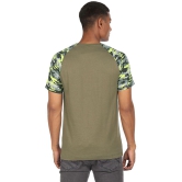 Colt - Cotton Blend Regular Fit Green Men's T-Shirt ( Pack of 1 ) - None