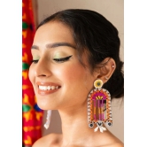 Sheesh Mahal Handmade Beaded Earrings