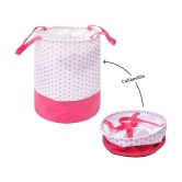 SH. NASIMA Laundry Star Printed 45 L Nylon - Pink