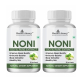 Herbs Library Noni Capsule For Boost Immunity & Blood Sugar, 60 Capsules Each (Pack of 2)