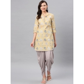 Alena Viscose Kurti With Salwar - Stitched Suit - L