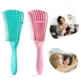 Detangler Hair Brush – Wet or Dry Hair Detangling Brush and Comb For Curly, Wavy , Coily Hair, Detangle Easily or Long Straight Hair (Detangle Hair Brush)