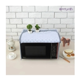 PrettyKrafts Single Polyester Gray Kitchen Shelf Cover Cover