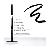 Colors Queen - Black Matte Kajal 1 g Pencil ( Pack of 1 )