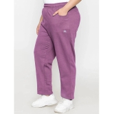 YHA - Mauve Fleece Womens Running Trackpants ( Pack of 1 ) - None