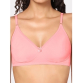 In Shape Lingerie - Pink Cotton Non Padded Women's T-Shirt Bra ( Pack of 1 ) - None