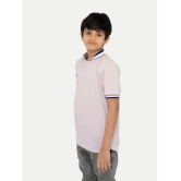 Radprix Pink Cotton Blend Boys Polo T-Shirt ( Pack of 1 ) - None