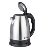 Bajaj KTX 1.8 Liter DLX Electric Kettle | 1500W Kettle with Stainless Steel Body | Cordless Operation | Auto Shut-Off Mechanism | 2-Year Warranty | Black |800 Watts