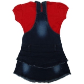 Zadmus - Red Cotton Girls Dungarees ( ) - None