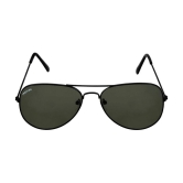 Creature - Black Pilot Sunglasses ( SUN-152 ) - Medium