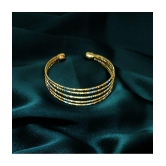 Gilher Present New Unique Design 5 Line Single Bracelet With Adjustable Free Size For Women And Girl. - None