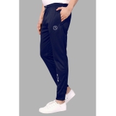 Anand Navy Blue Lycra Mens Joggers ( Pack of 1 ) - None