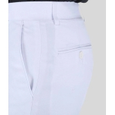 SREY - White Cotton Blend Slim Fit Mens Chinos (Pack of 2) - None