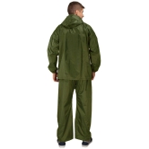 Goodluck Raincoat Set - Green - None