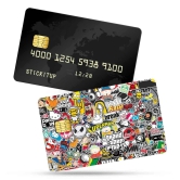 Sticker Bomb Credit Card Skin