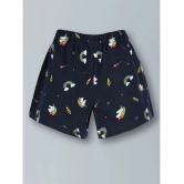 PLUM TREE - Blue Cotton Girls Shorts ( Pack of 2 ) - None